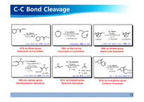 [대학원 세미나] Hydrodealkenylative C(sp³)–C(sp²) bond fragmentation 발표-13