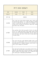 만0세 부모상담일지,관찰일지,발달평가 1학기 - 관찰일지와 연계된 부모상담일지 (놀이확장 지원사례 포함)-1