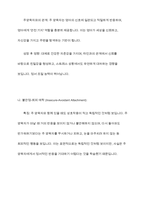 영아의 사회성발달과 애착형성의 중요성을 학습하였습니다 애착의 개념과 유형을 구분하여 정리하고 자신의 애착이 어떠한 유형에 해당하는지, 성장과정에서 주양육자와의 관계가 어떠하였는지에 대하여 분석해보시오-6