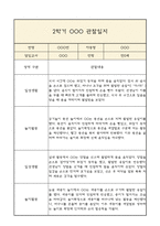 만0세 부모상담일지,관찰일지,발달평가 2학기 - 관찰일지와 연계된 부모상담일지 (놀이확장 지원사례 포함)-9