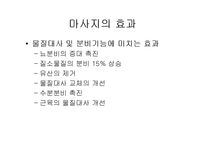 [미용] 마사지의 효과 oe-12