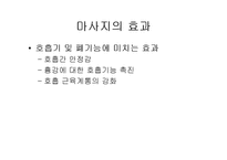 [미용] 마사지의 효과 oe-13