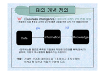 [경영정보] 비즈니스 인텔리전스 BI-3
