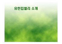 [거시조직] 유한킴벌리 조직구조 분석-3
