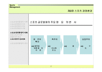 [경영학] 스포츠경영환경-17