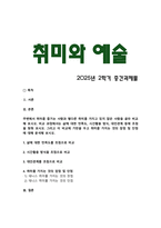 [취미와예술] 2025년 2학기 중간과제물, 주변에서 취미를 즐기는 사람과 별다른 취미를 가지고 있지 않은 사람을 골라 비교 하시오. 비교 과정에서는 삶에 대한 만족도, 시간활용 방식, 대인관계 등에 초점을 맞춰 보시오. 이 비교에 기반을 두고 취미의 장점 및 단점 분석-2