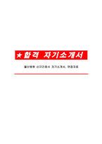 울산병원 신규간호사 자기소개서, 면접자료-1