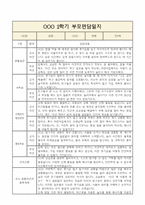만3세 2학기 부모면담일지,부모상담일지 8명-5