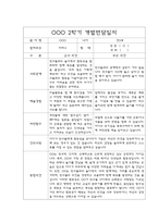 만5세 2학기 부모상담일지,개별면담일지 10명-16