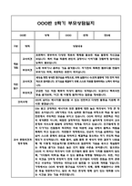 만5세 2학기 부모상담일지 및 교사종합의견과 향후계획 10명 (부모면담일지,개별면담일지)-6