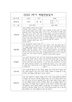 만3세 1년 부모상담일지,개별면담일지 10명 41Page -4