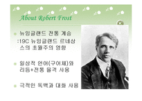 Robert frost(로버트 프로스트)-4
