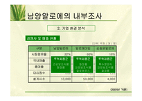 남양 알로에 마케팅의사결정과 마케팅조사-13