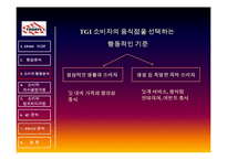 [소비자행동분석] Friday`s 소비자 행동분석 및 마케팅-10