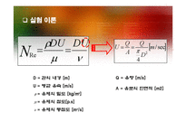 [단위조작실험] 레이놀즈수 실험-8