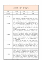 만5세 1년 일상생활3개,놀이활동3개 관찰일지 및 1학기,2학기 총평과 발달평가 (놀이확장 지원사례 포함)-3