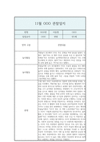 만1세 11월 일상,놀이활동 관찰일지 / 총평-8