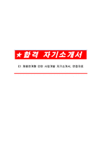 E1 채용연계형 인턴 사업개발 자기소개서, 면접자료-1