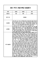 만0세 1년 관찰일지 / 1학기,2학기 발달평가-2
