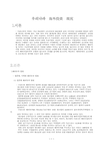 [경제] 우리나라 해외투자 현황-1