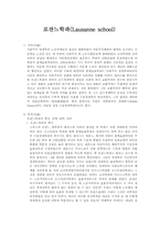 [경제학]로잔느 학파-1
