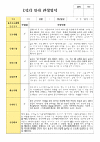 관찰일지 만 1세 2학기 영아관찰일지 10명-3