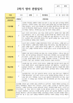 영아관찰일지 만 0세 6명 2학기 관찰일지-6