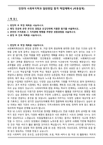 인천대 사회복지학과 일반편입 합격 학업계획서 (비동일계)-1
