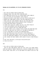 화승R&A HR 신입 2025면접족보, 1분 자기소개, 압박질문답변, 면접기출-1