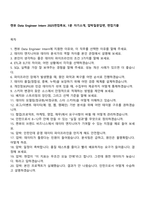 켄뷰 Data Engineer Intern 2025면접족보, 1분 자기소개, 압박질문답변, 면접기출-1