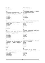 TOEIC 토익 [파트5] 실전모의고사 [ 문제와 해설 ]1세트 30문항, 총 10세트 (핵심단어 및 핵심구분 완벽정리) 미리보고 참조!!-4