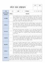 만 1세 2학기 관찰일지발달평가상담일지 11명현장실제사례-9