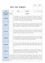 만 1세 2학기 관찰일지발달평가상담일지 11명현장실제사례-10