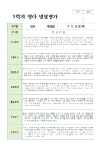 만 1세 2학기 관찰일지발달평가상담일지 11명현장실제사례-18