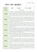만2세 2학기 관찰일지발달평가상담일지 12명-13