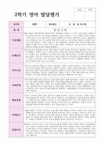 만 1세 2학기 발달평가 12명   평가제 현장실제사례-4
