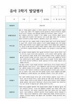 만 3세 21명 2학기 발달평가 실제 사례 현직교사작성-2
