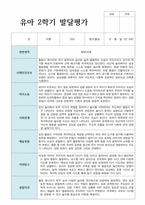 만 3세 21명 2학기 발달평가 실제 사례 현직교사작성-8