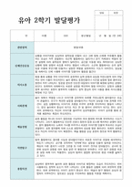 만 3세 21명 2학기 발달평가 실제 사례 현직교사작성-20