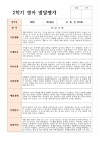 만 0세 2학기 관찰일지와 발달평가 5명 현장적용-7