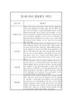 1년 영아 발달평가 만1세 (1학기,2학기 구분한 총평 포함)-5