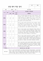 신잊원아 적응일지 신학기 만 3세 10명 바로적용-10