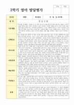 만 0세 7명 1학기2학기 연계 발달평가와 총평 평가제현장적용-8