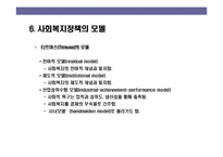 [사회복지정책의 이해] 사회복지정책의 이해-13