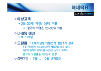 [광고매체] 라네즈 옴므 광고매체기획-19
