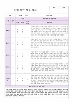 만 1세 신학기 실제적응일지 10명 현장 실제적용-10