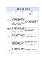 만2세 부모상담일지 40명 80Page (교사종합의견 포함) - 부모면담일지,부모상담일지,개별면담일지-3
