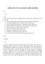 간호학과 3학년 1학기 정신건강과간호 방통대 중간과제물-1
