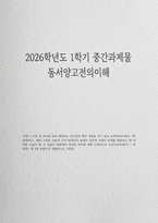 동서양고전의이해 2026학년도 1학기 중간과제물) 교재 1~15장 중 하나를 골라 해당하는 고전의 핵심 내용을 자기 글로 요약정리하고, 해당 고전의 내용이 우리 현대인의 삶에서 인간과 사회의 문제를 해결하는 데 어떠한 도움이 될 수 있을지 현대적 의의와 의미에 대해 구체적으로 논하시오-1