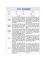 만4세 부모상담일지 40명 80Page (교사종합의견 포함) - 부모면담일지,부모상담일지,개별면담일지-3